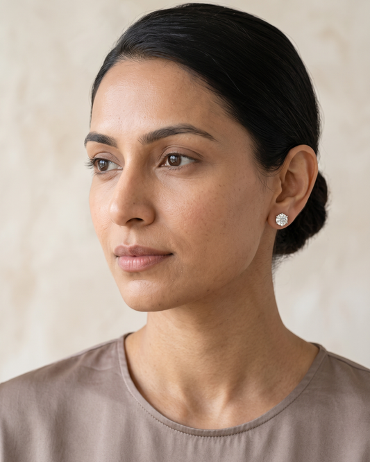 Valencia Crown Earrings