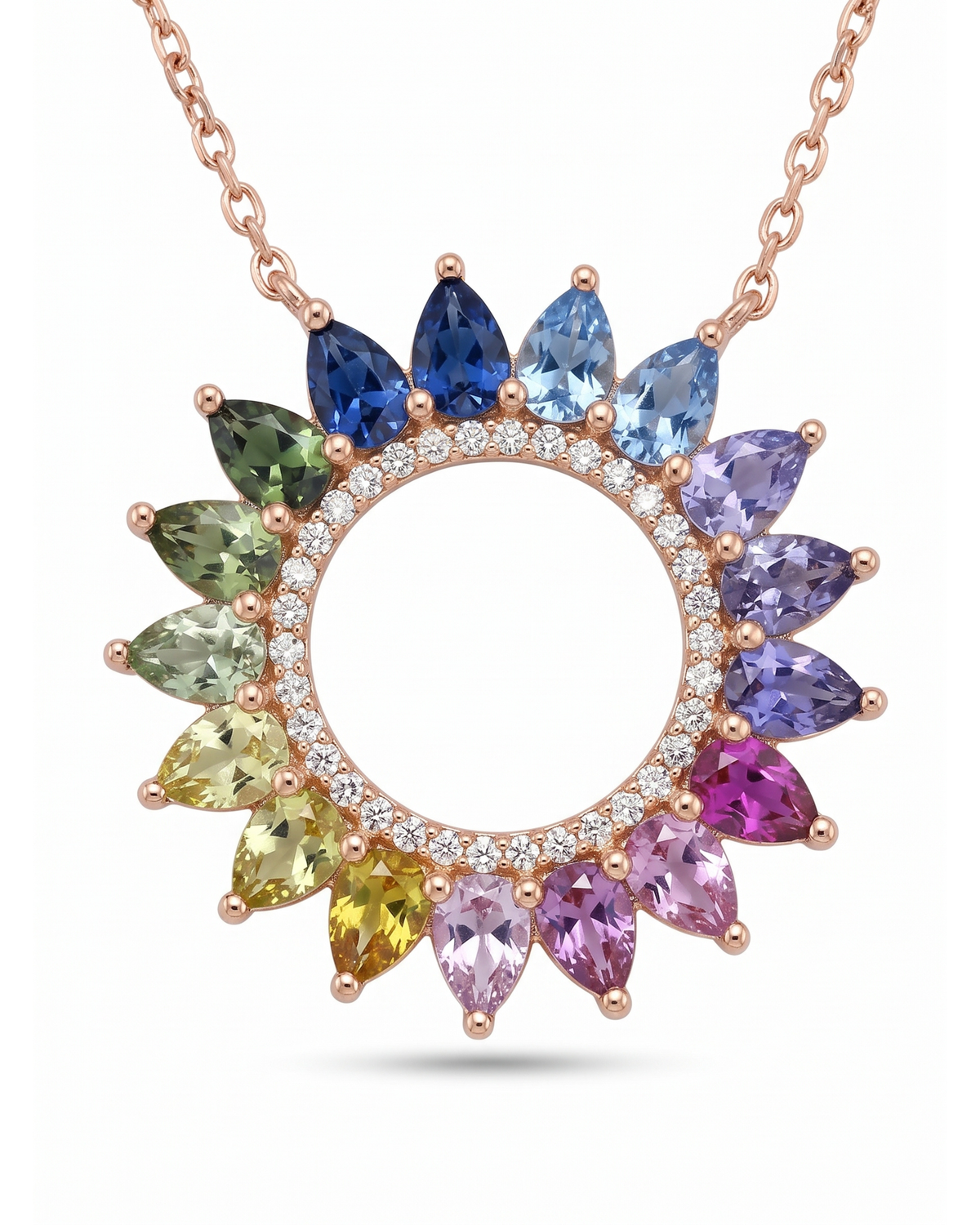 Rainbow Solstice Necklace