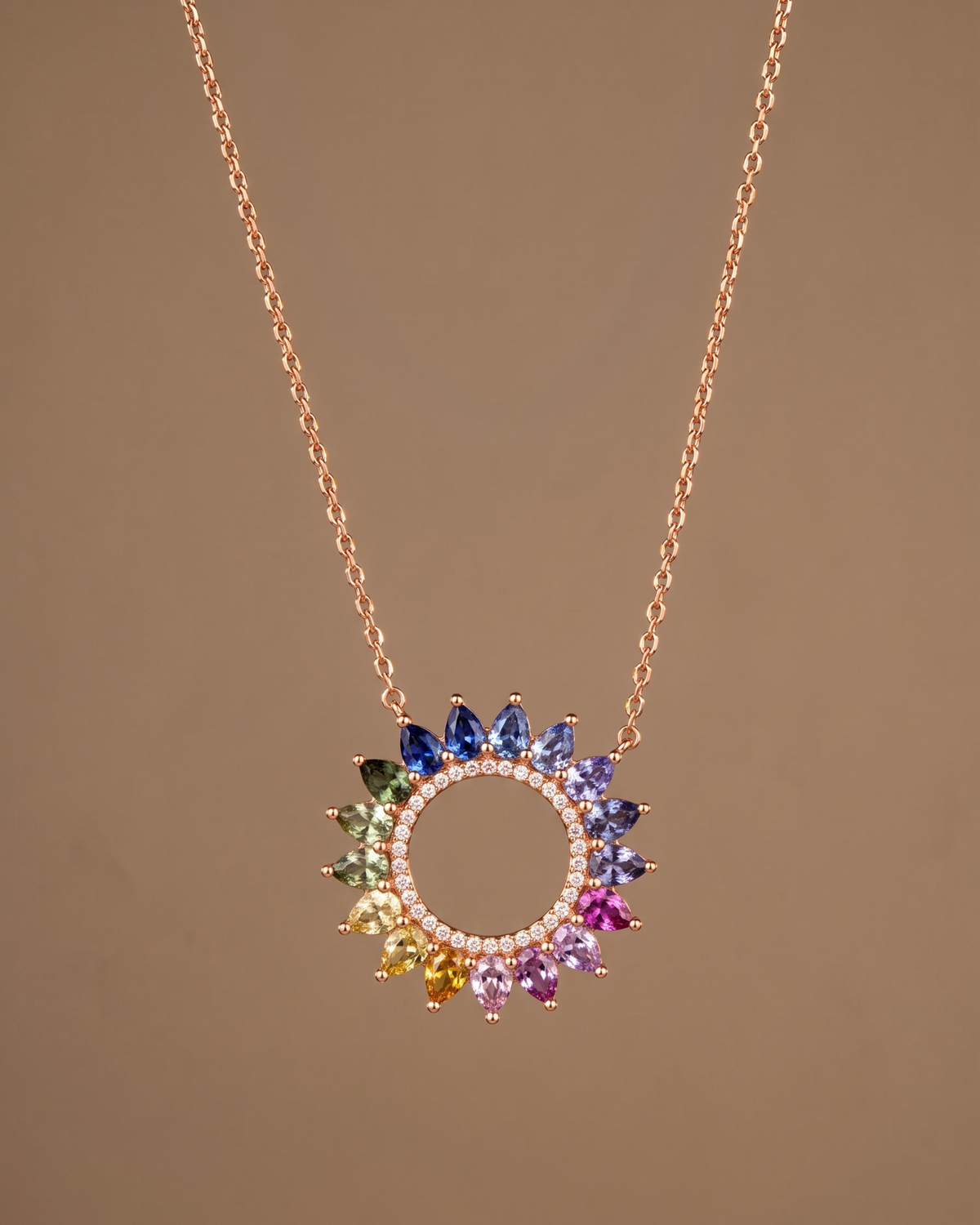 Rainbow Solstice Necklace