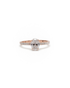 1ct Oval Diamond Pavé Solitaire Engagement Ring — front view
