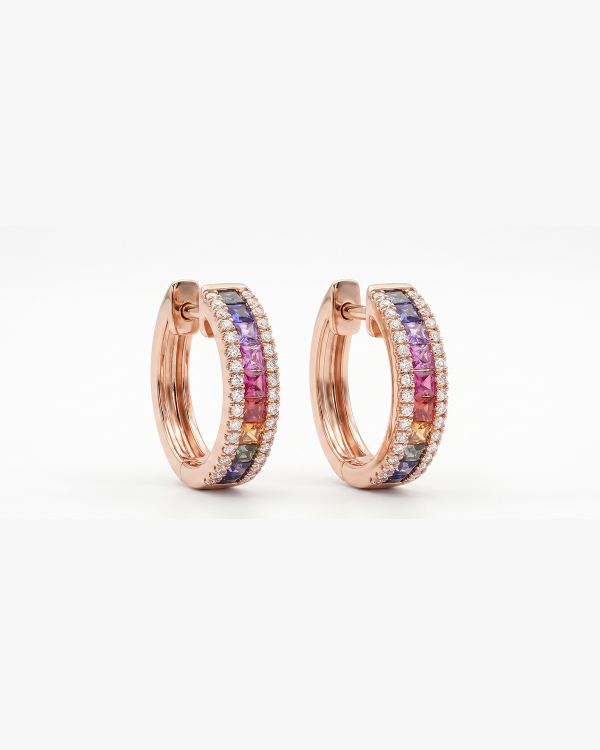 Prismatica Cascade Stud Earrings