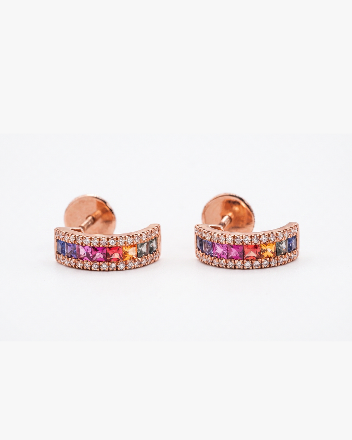 Prismatica Cascade Stud Earrings