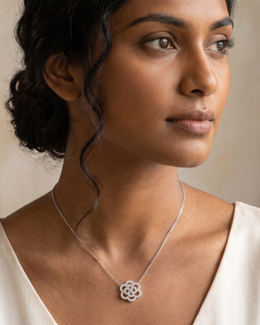 Bianca Rosetta Necklace