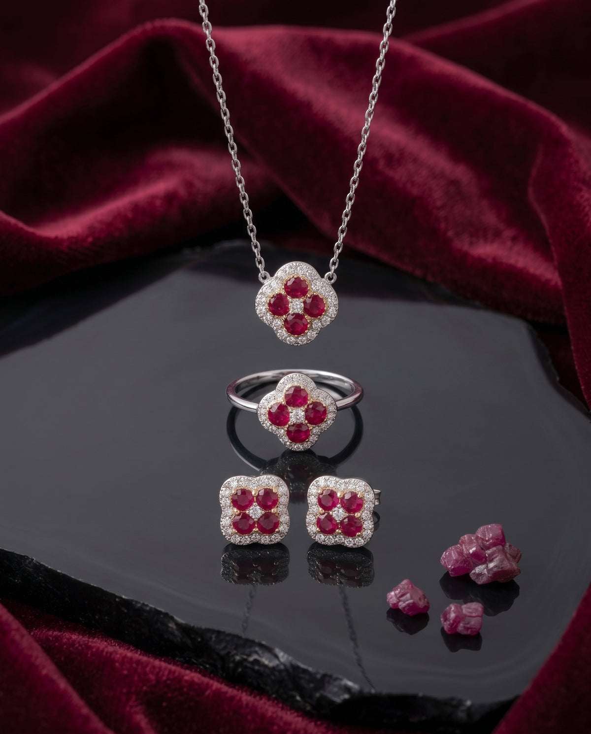 Ruby Clover Charm Edition